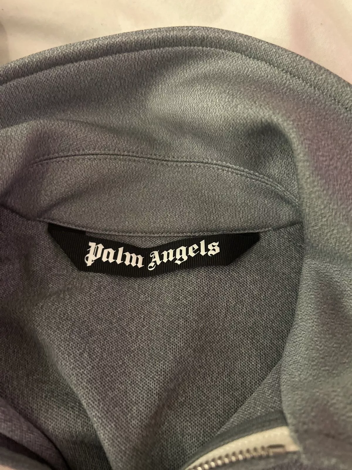 Palm Angels Jackets Palm Angels Palm Angles Track Jacket Gray