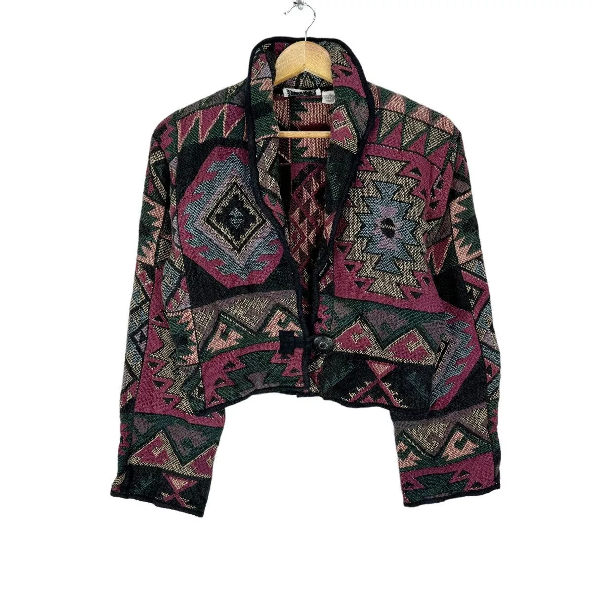 Native Jackets Native × Vintage 🌟FLASHBACK INDIA NATIVE CROPPED JACKET Multi