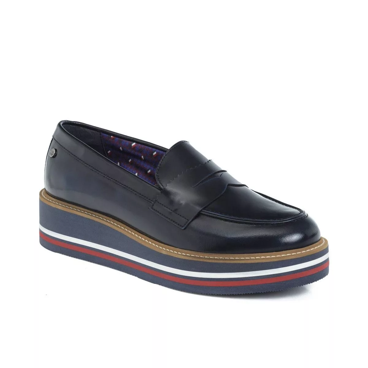 Tommy Hilfiger Platforms Tommy Hilfiger Leather loafers Blue