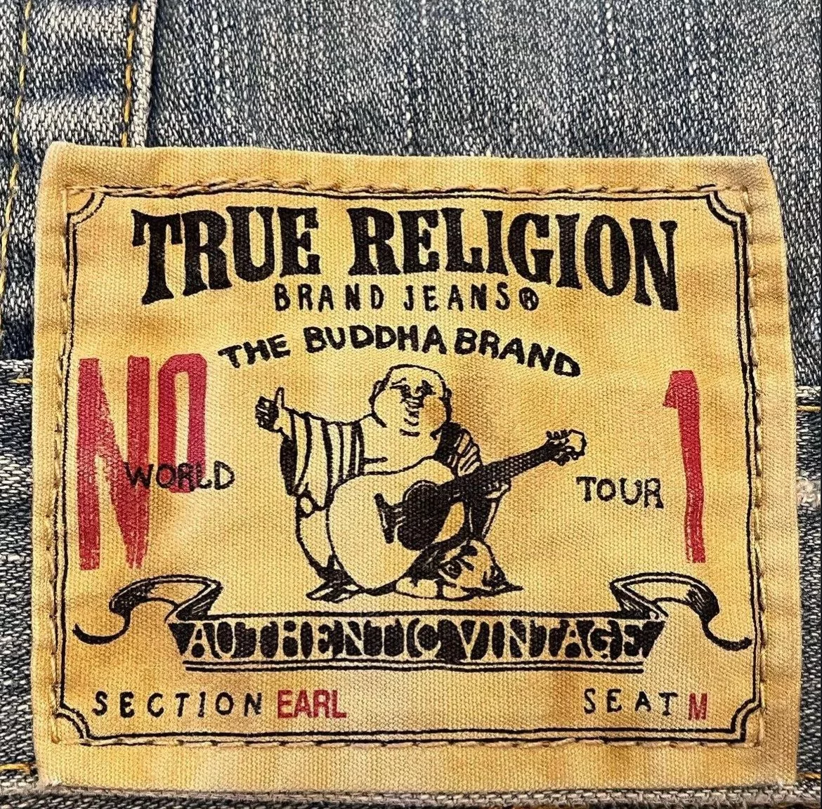True Religion Denim Jackets True Religion ‘Earl’ Blue