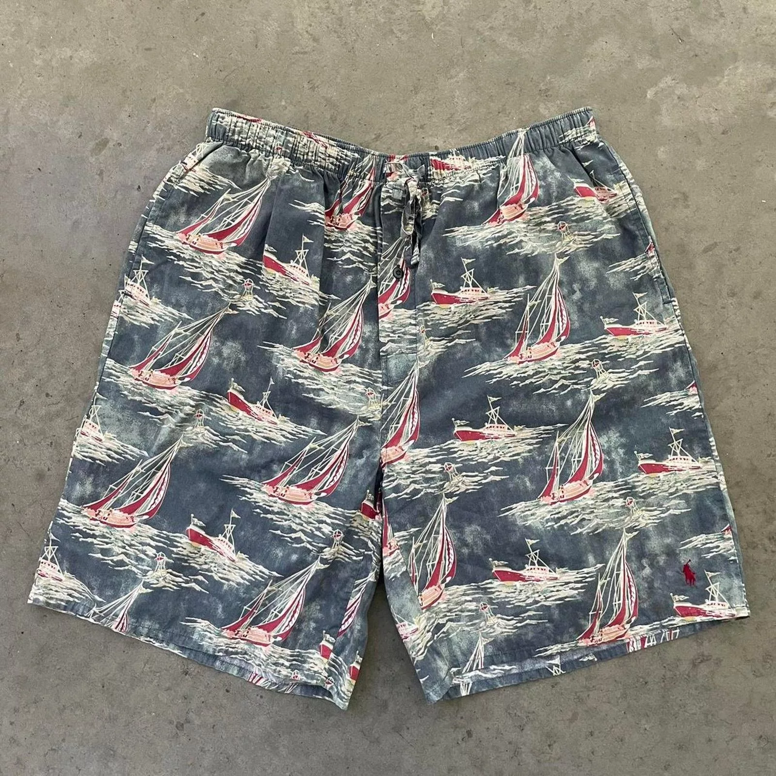 Polo Ralph Lauren Shorts Polo Ralph Lauren Sailor Swim Shorts Green
