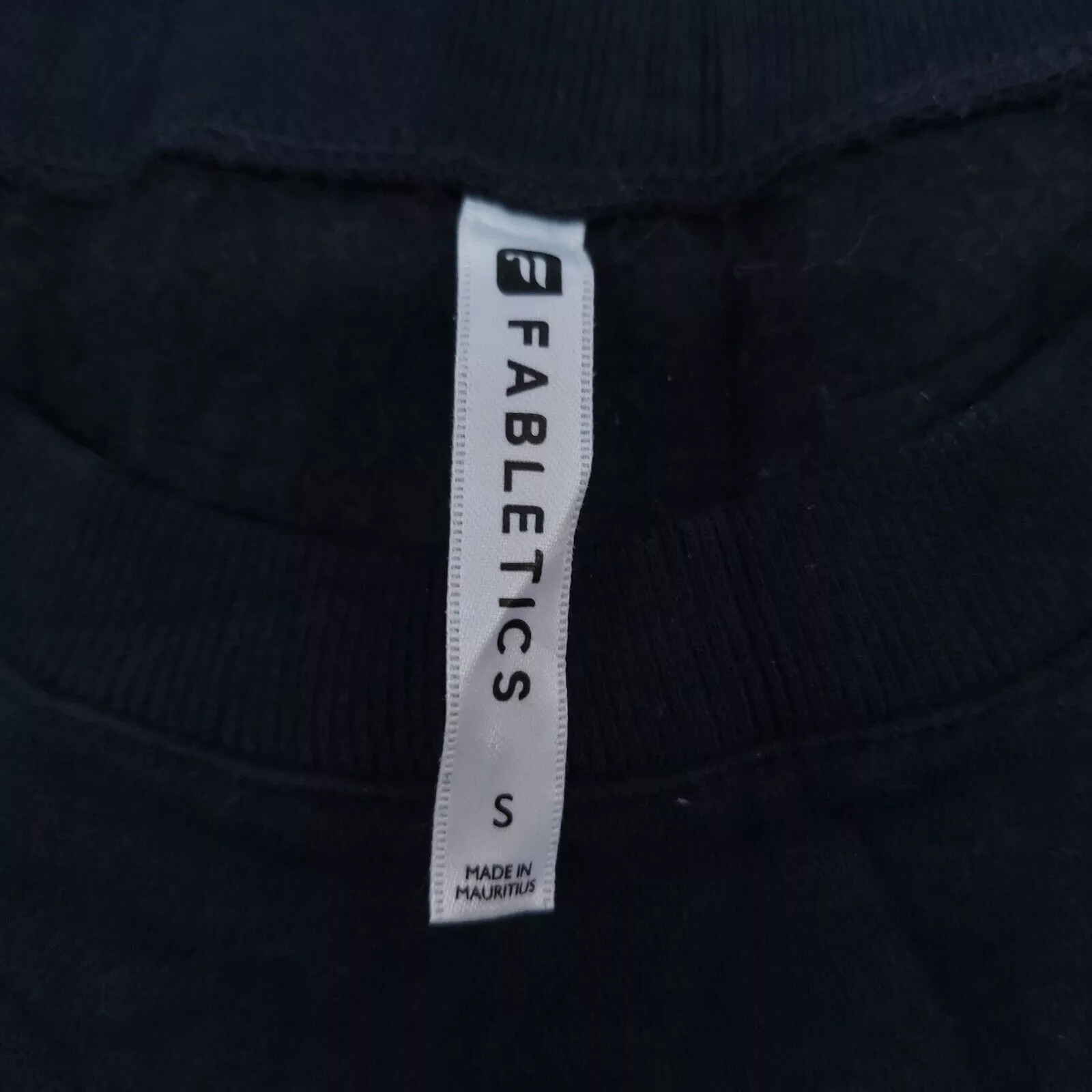 Fabletics Sweatshirts Hoodies Fabletics Casual Pullover Sweatshirt Mens Size Small S Black