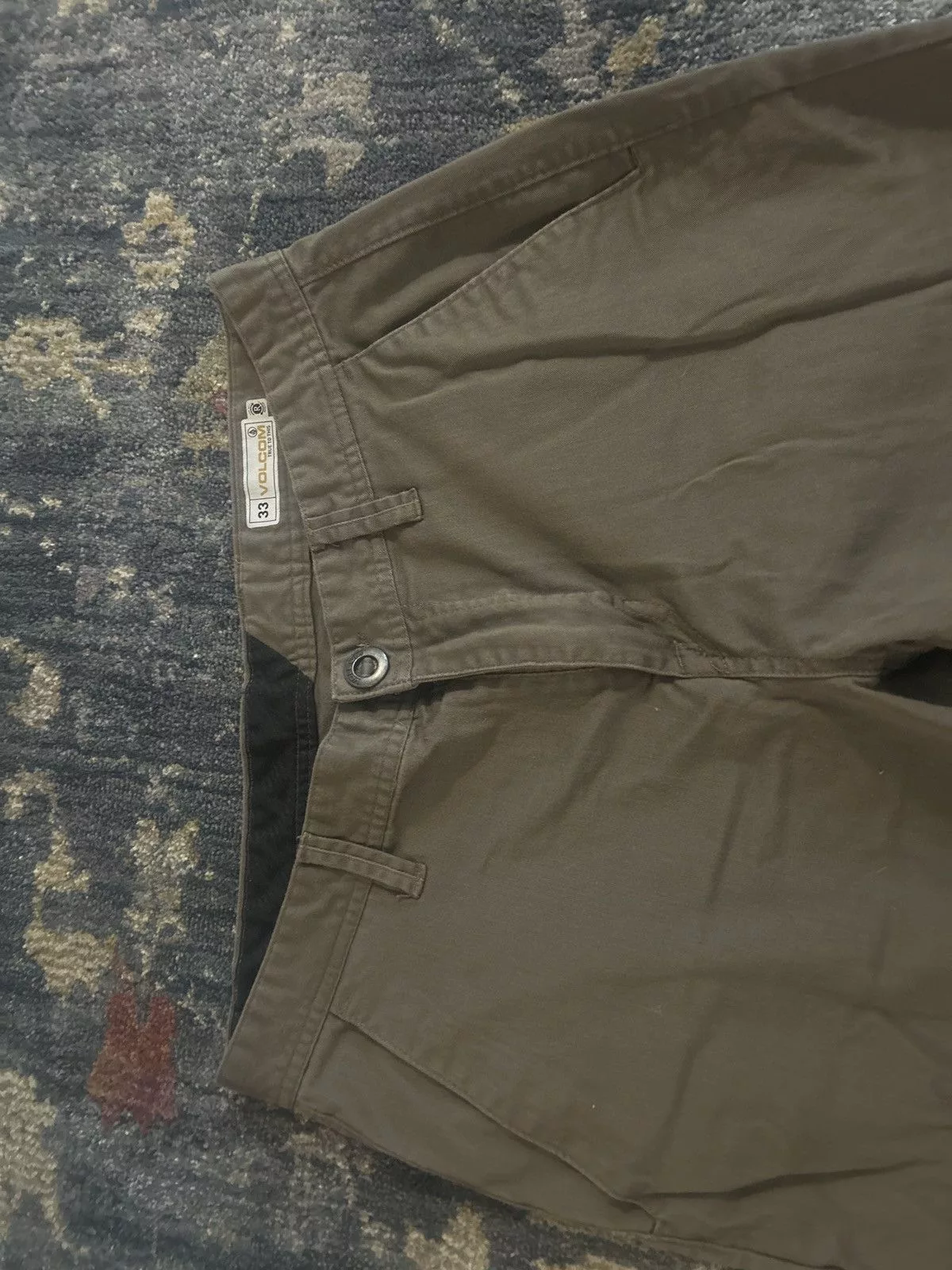 Volcom Casual Pants Volcom, Chino pants Brown