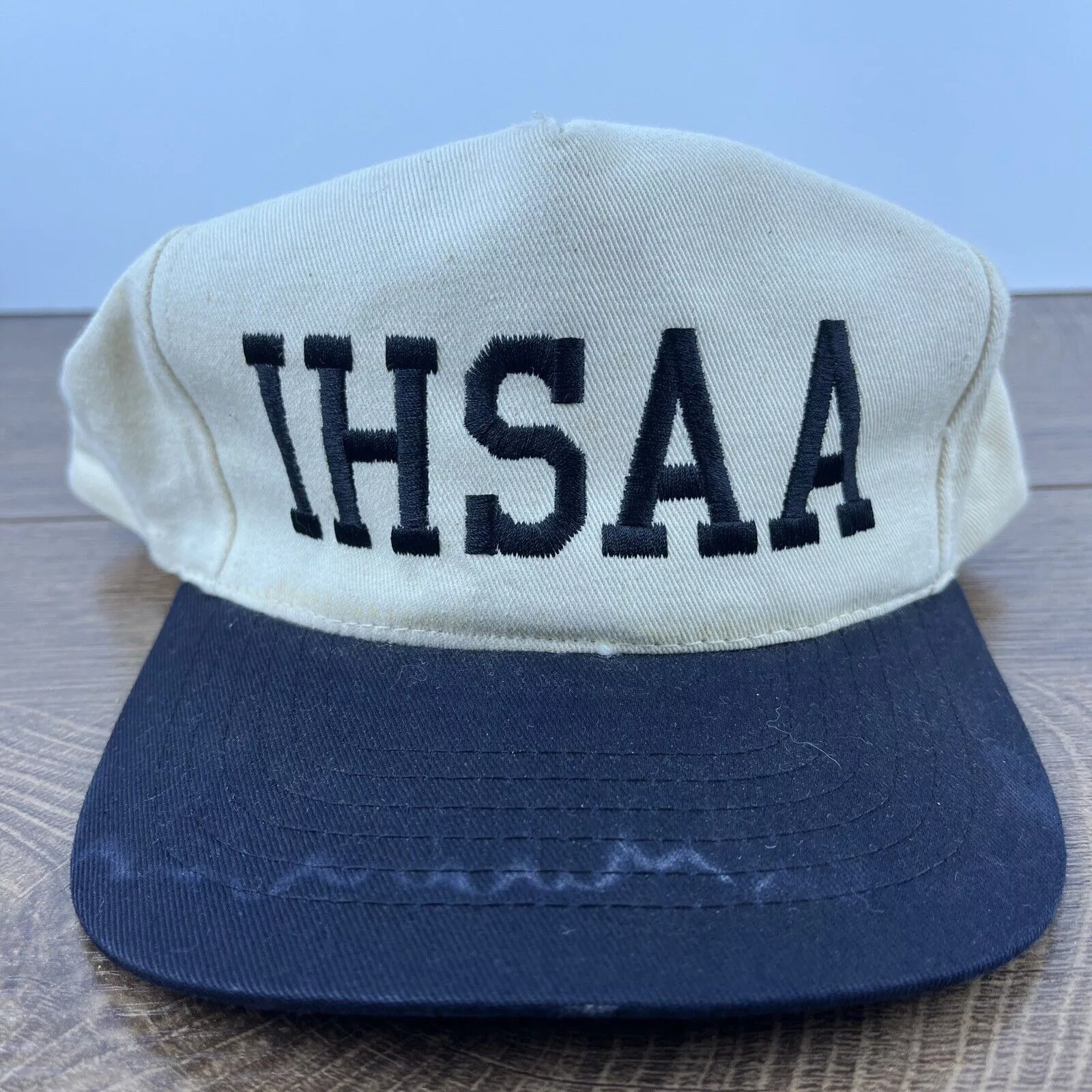 Other Hats Other Vintage IHSAA Hat White Hat Adjustable Snapback Indiana High
