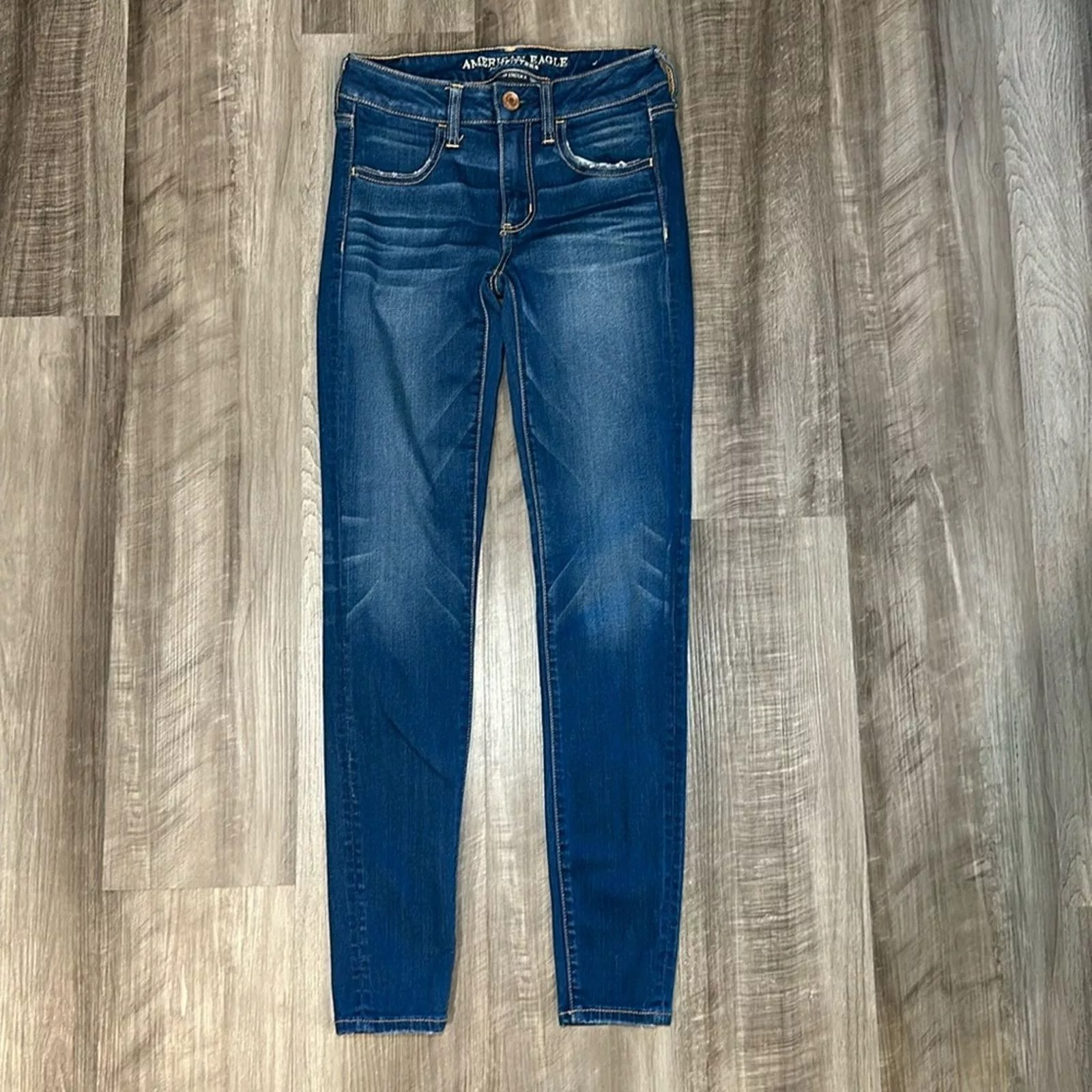 American Eagle Outfitters Jeans American Eagle Outfitters American Eagle Super Stretch X Jegging Jeans - 2 Blue