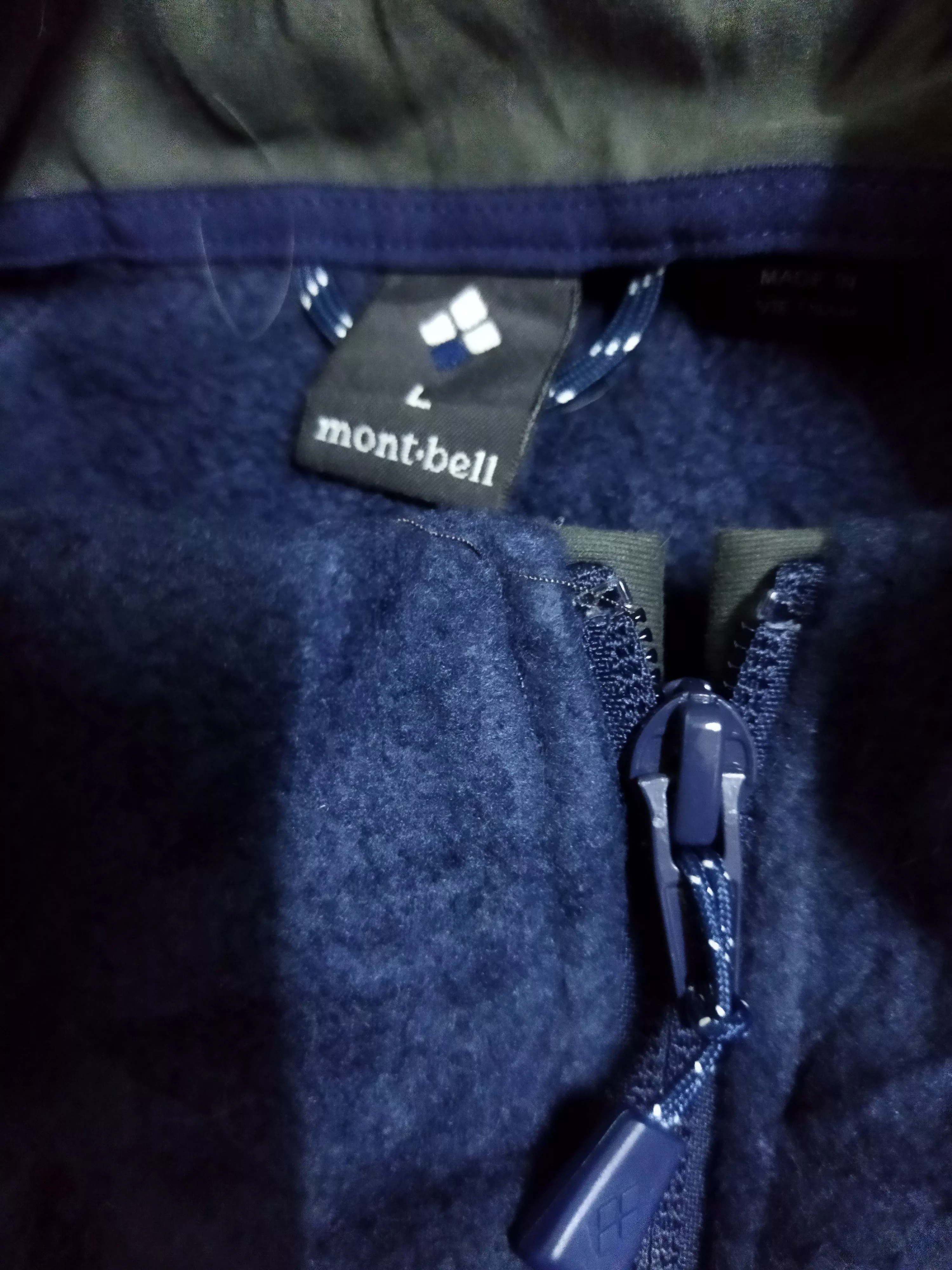 Montbell Light Jackets Montbell Fleece Jacket Blue