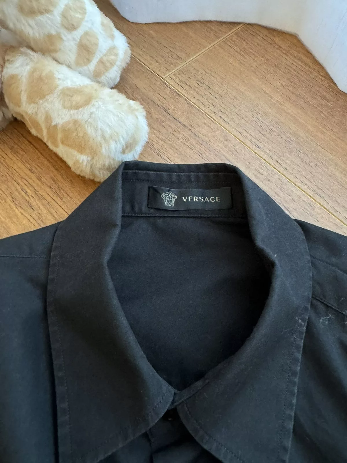 Versace Shirts Button Ups Versace shirt Black
