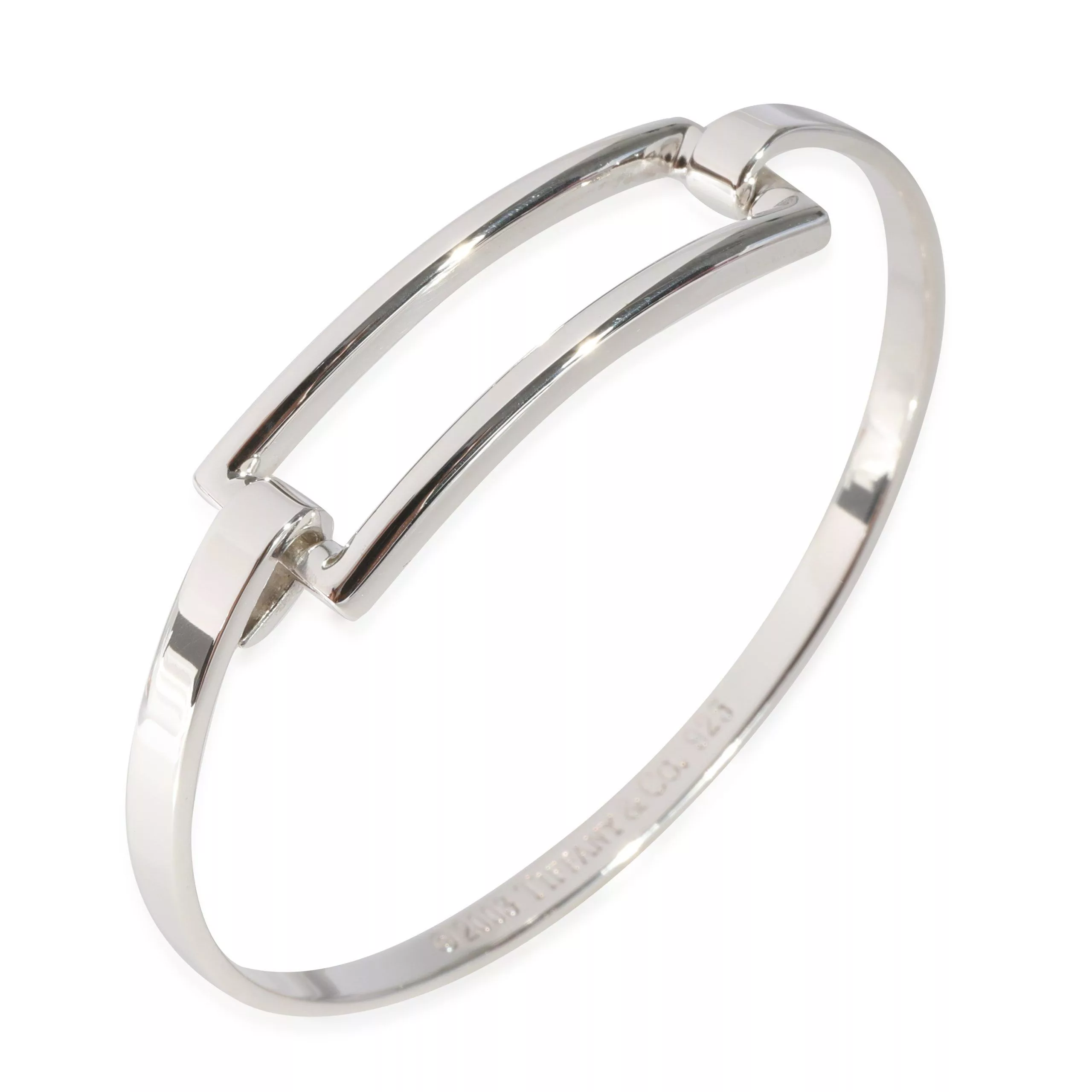 Tiffany & Co. Rings Tiffany & Co. Rectangular Hook Bracelet in Sterling Silver