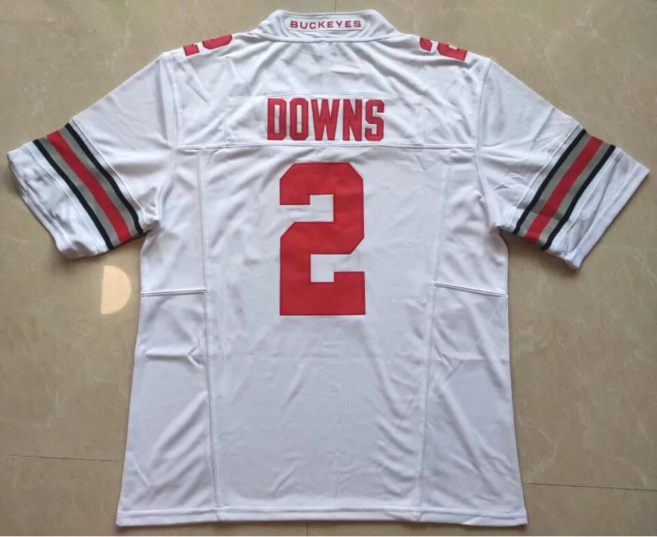 Other Jerseys Other Men's Ohio State Buckeyes #2 Caleb Downs Jersey White
