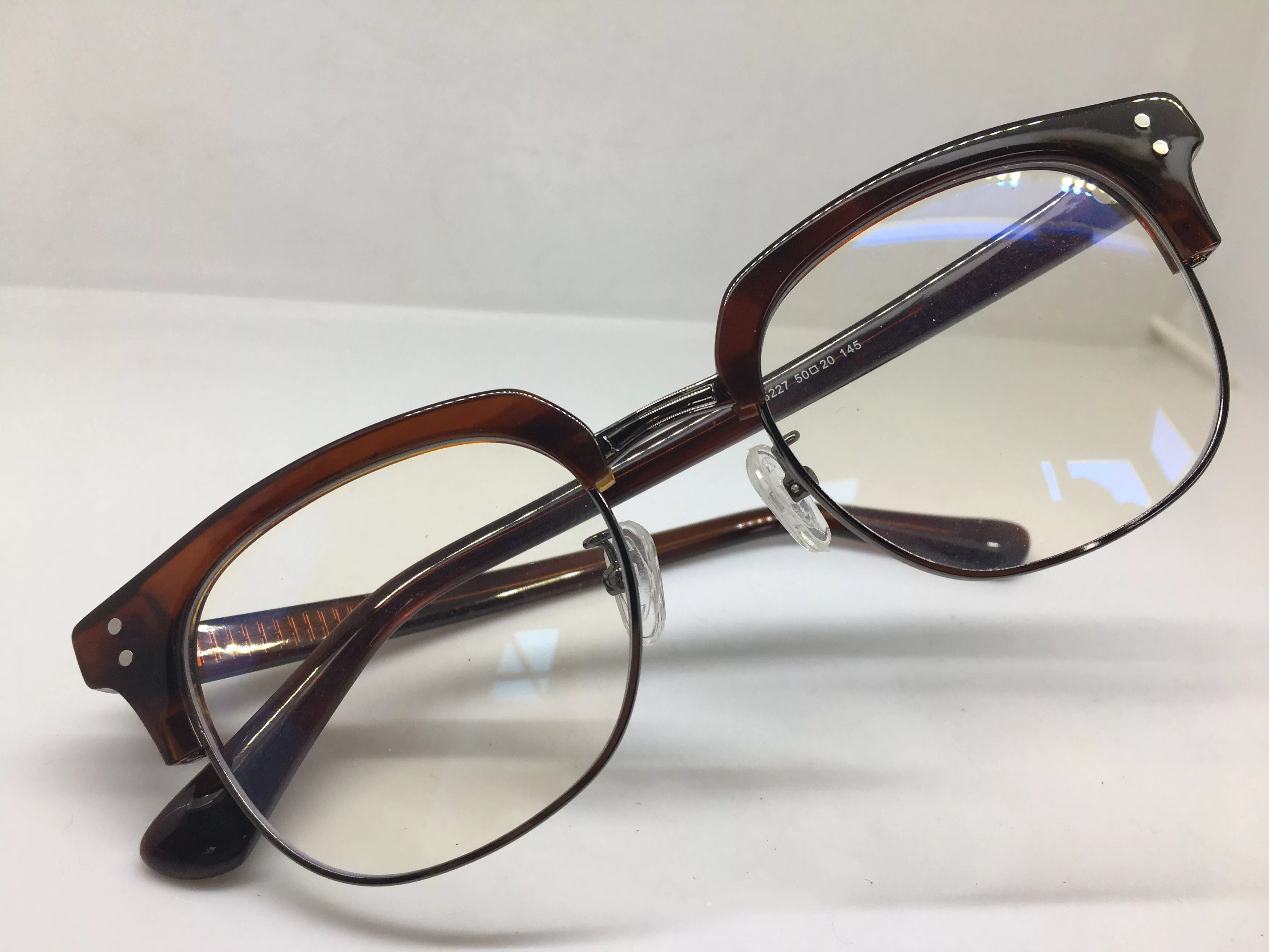 Other Glasses Other Mod Malcolm X Red Brwon Eyeglasses Frame Multi