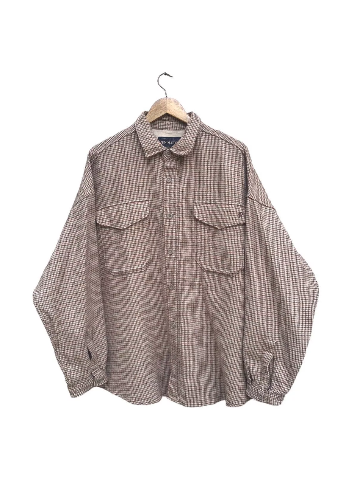 Flannel Shirts Button Ups Flannel × Pendleton × Vintage PENDLETON FLANNEL JACKET Multi