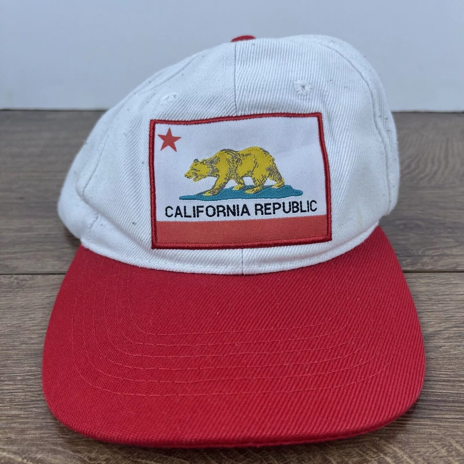 Other Hats Other California Republic Hat California Adjustable Hat White Hat
