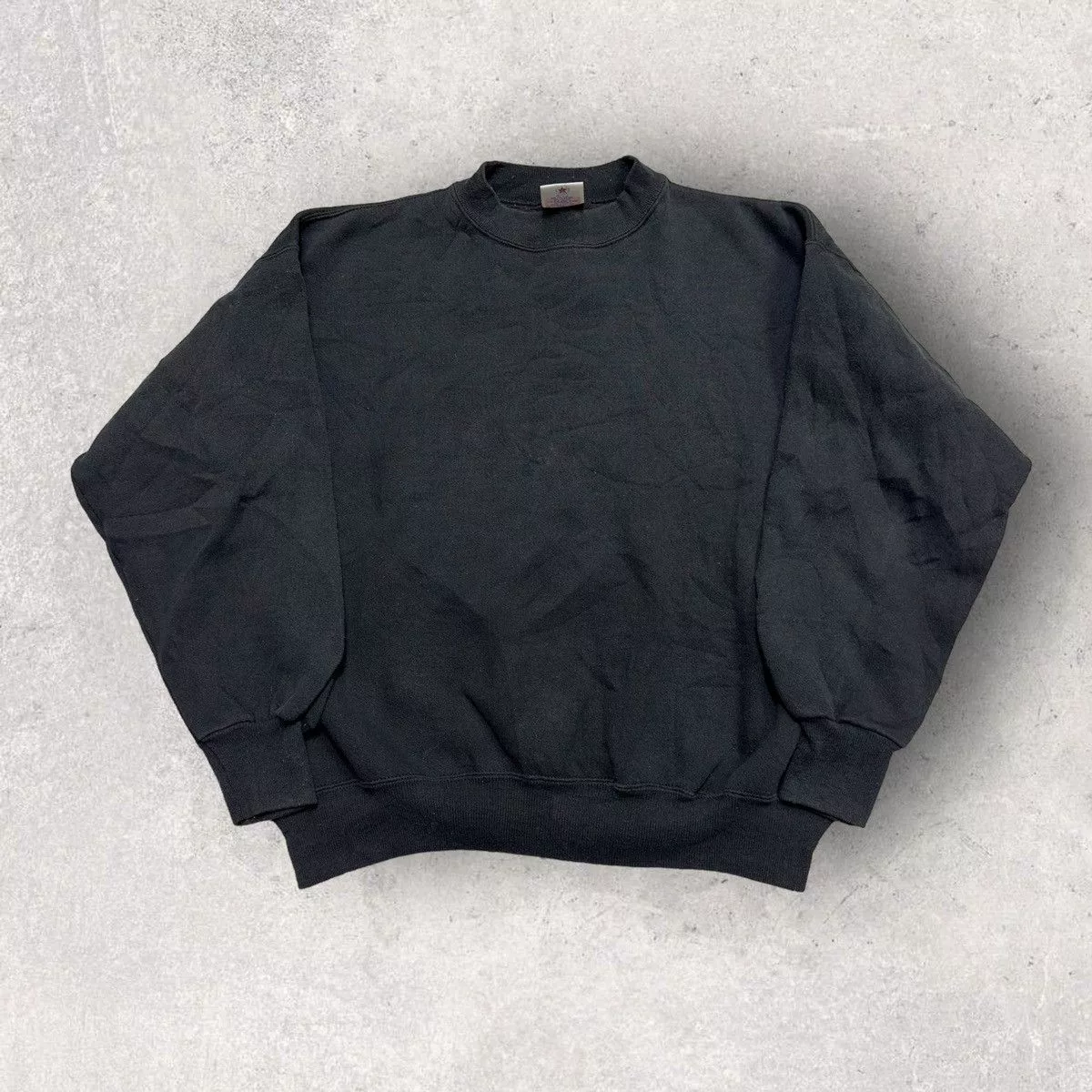 Vintage Sweatshirts Hoodies Vintage Pannill blank sweatshirt Black