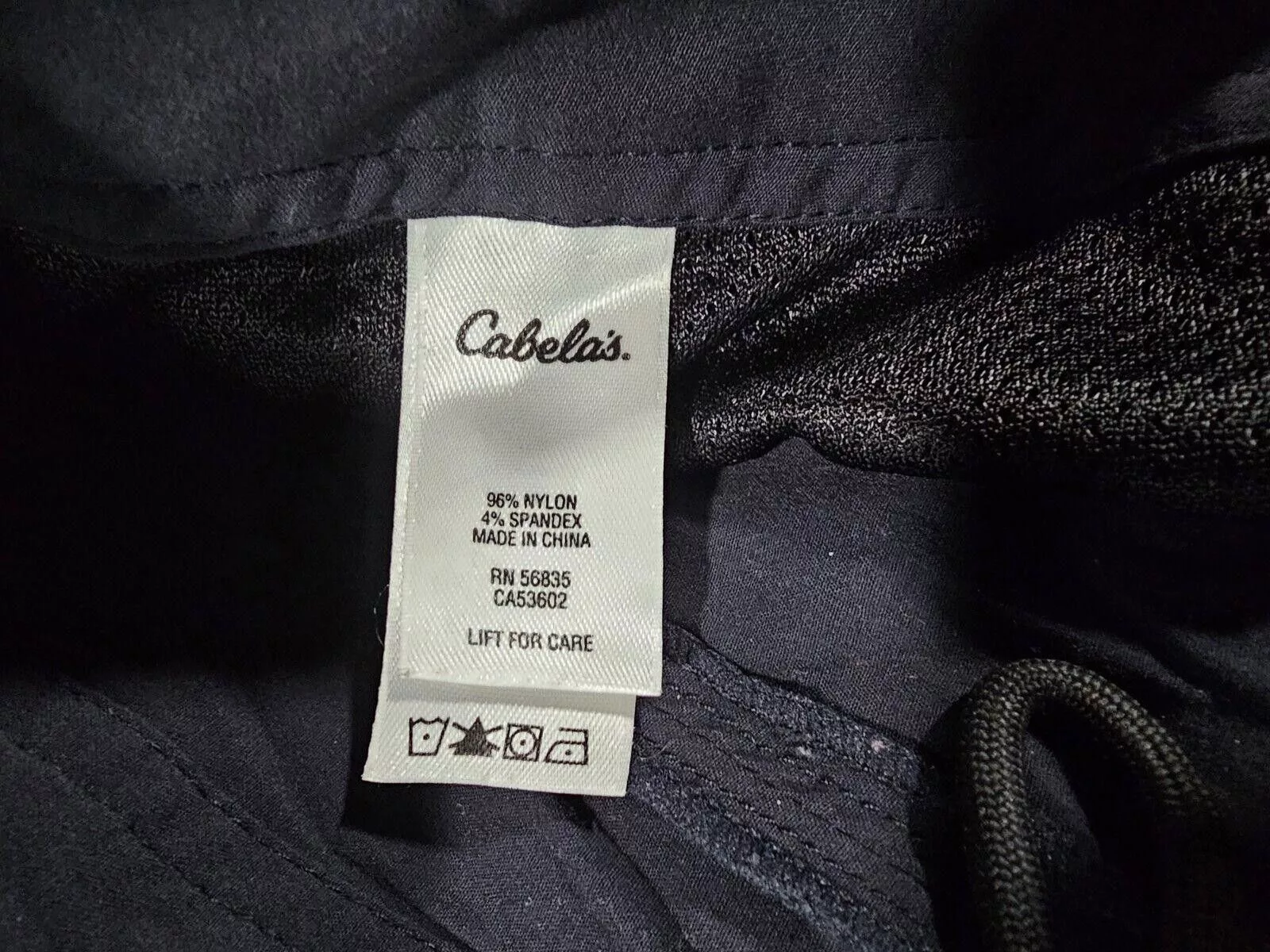 Cabelas Pants Cabelas hiking climbing pants 4reg gray