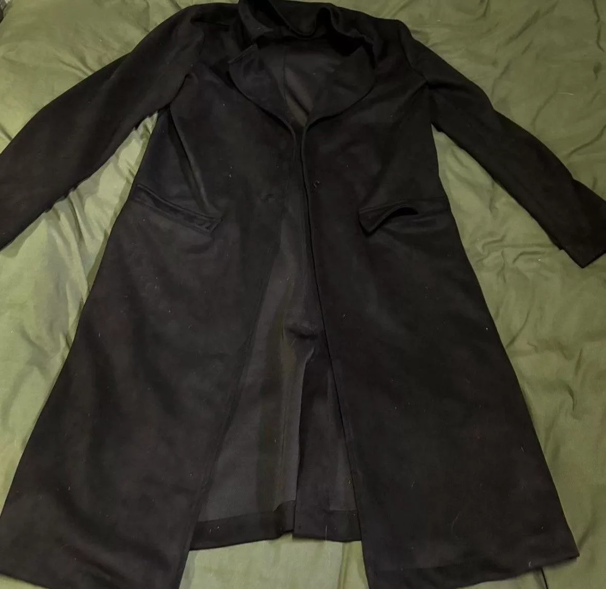 Forever 21 Coats Forever 21 Black Long Coat
