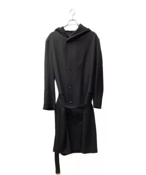 Yohji Yamamoto Sweaters Knitwear REGULATION Yohji Yamamoto MEN GABA FOOD COAT Black