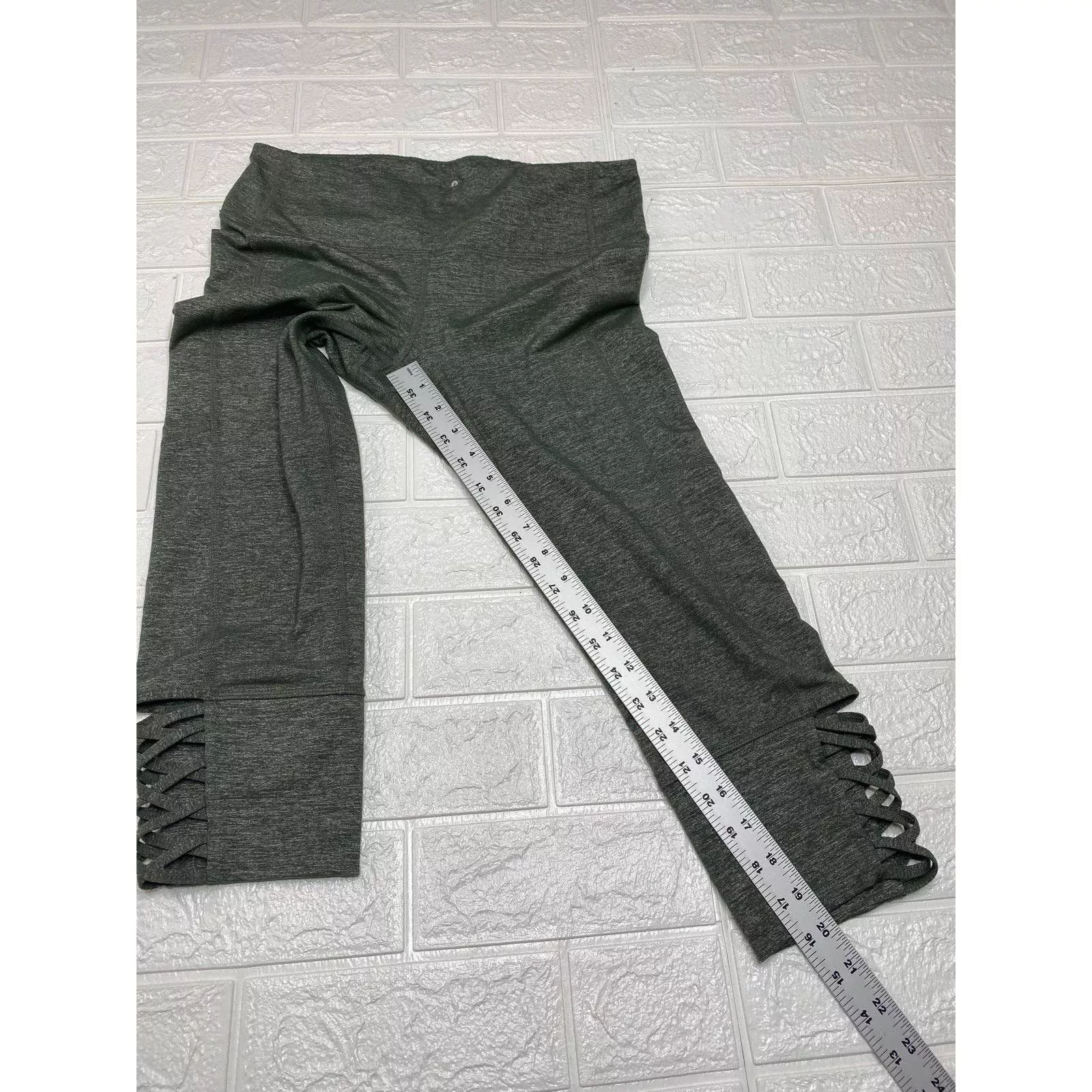 Athleta leggings size medium Green
