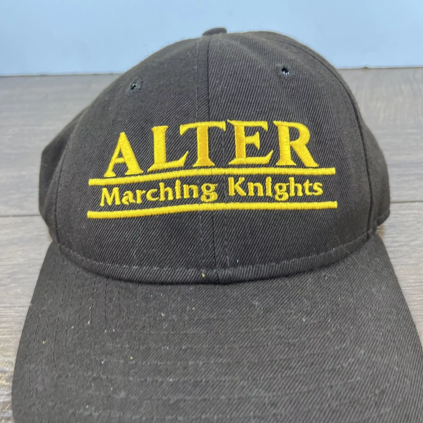 Other Hats Other Alter Marching Knights Hat Tan Brown Hat Adjustable Snapback
