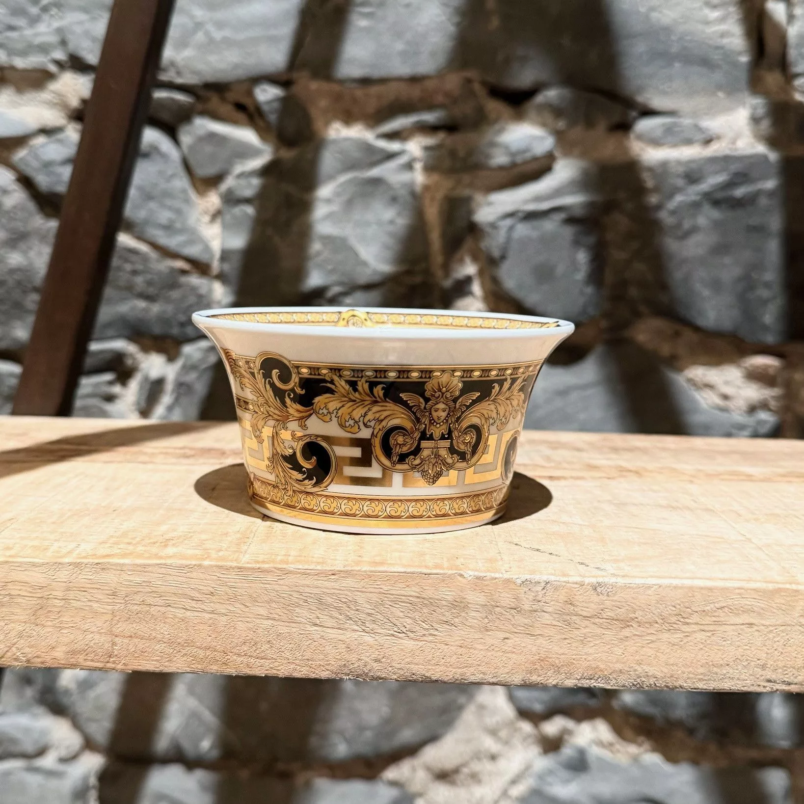 Versace Miscellaneous Versace Gala Prestige Fruit Dish Bowl White Luxury