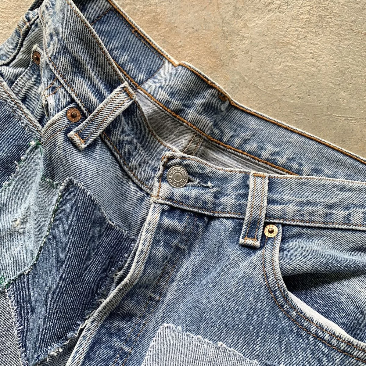 Junya Watanabe Jeans Junya Watanabe × Levi's ‼️BINDING NOW‼️Patchwork Jeans Black