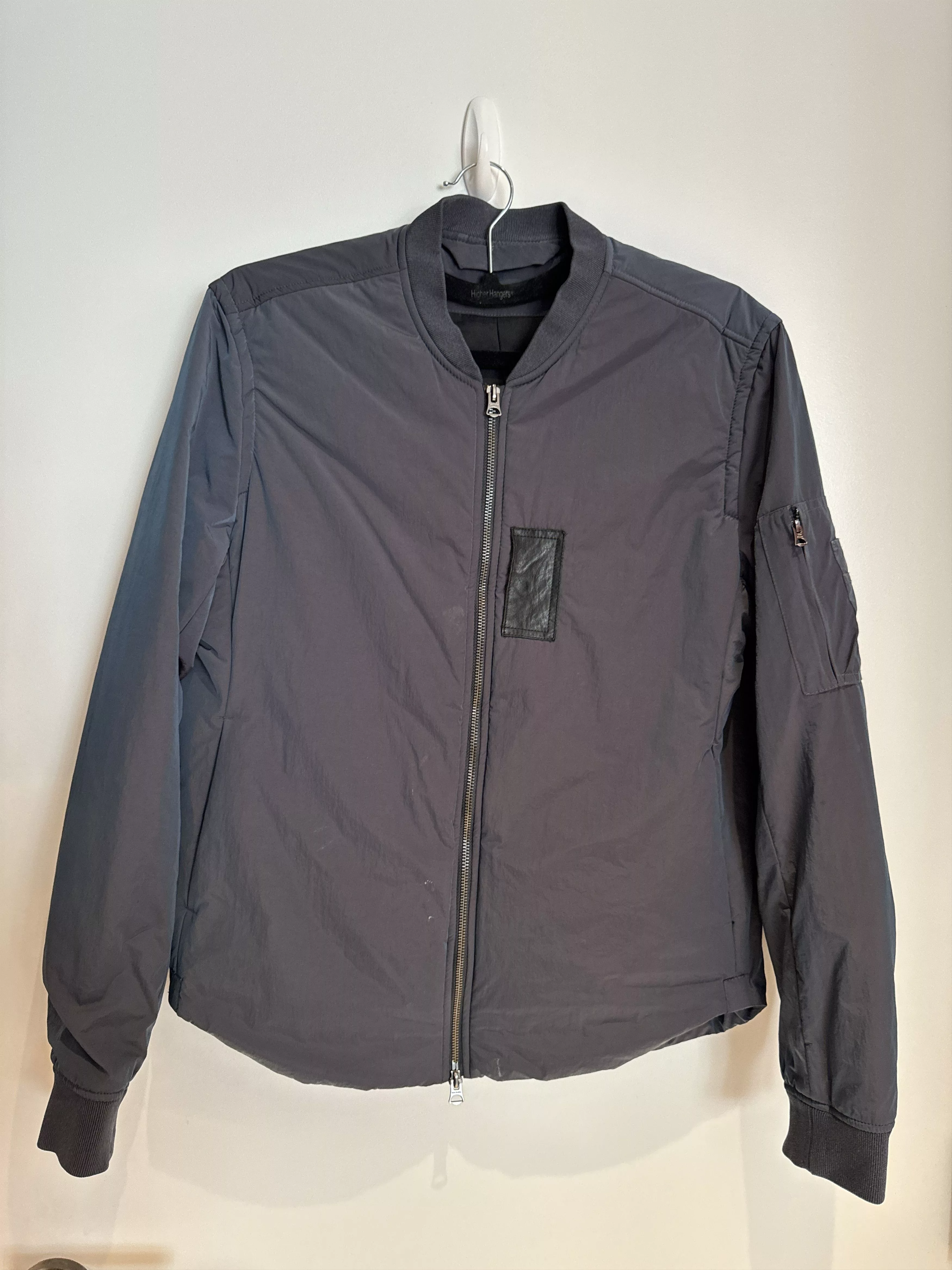 Acne Studios Bombers Acne Studios Reflective Blue Bomber