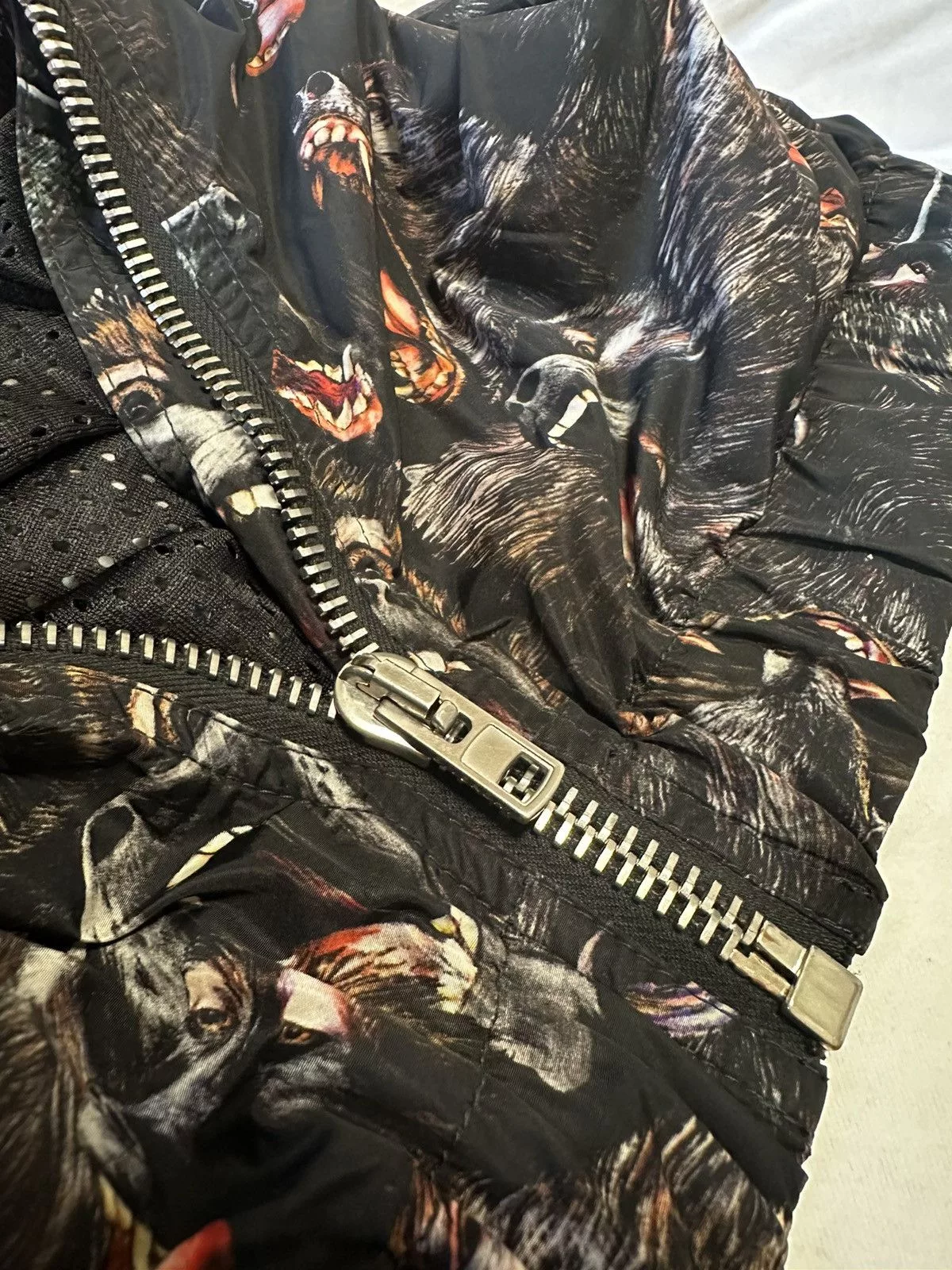 Givenchy Light Jackets Givenchy baboon print windbreaker jacket Black