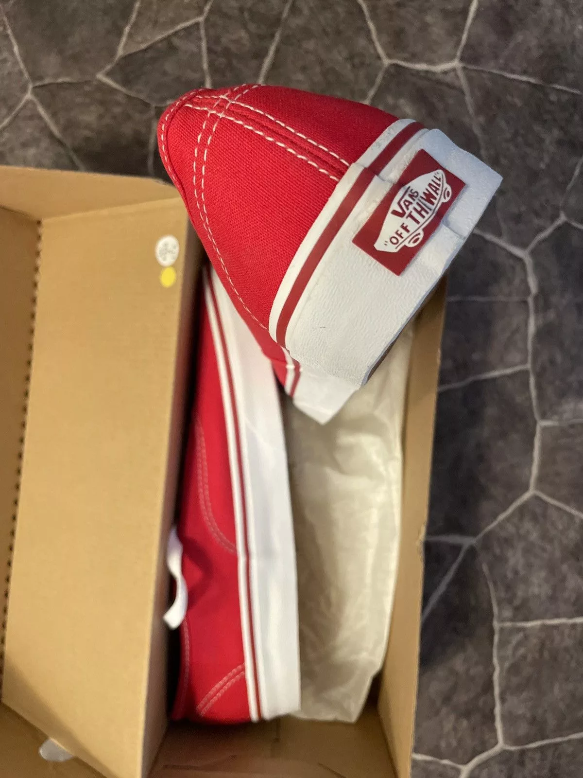 Vans Low Top Sneakers Vans new era authentic Red