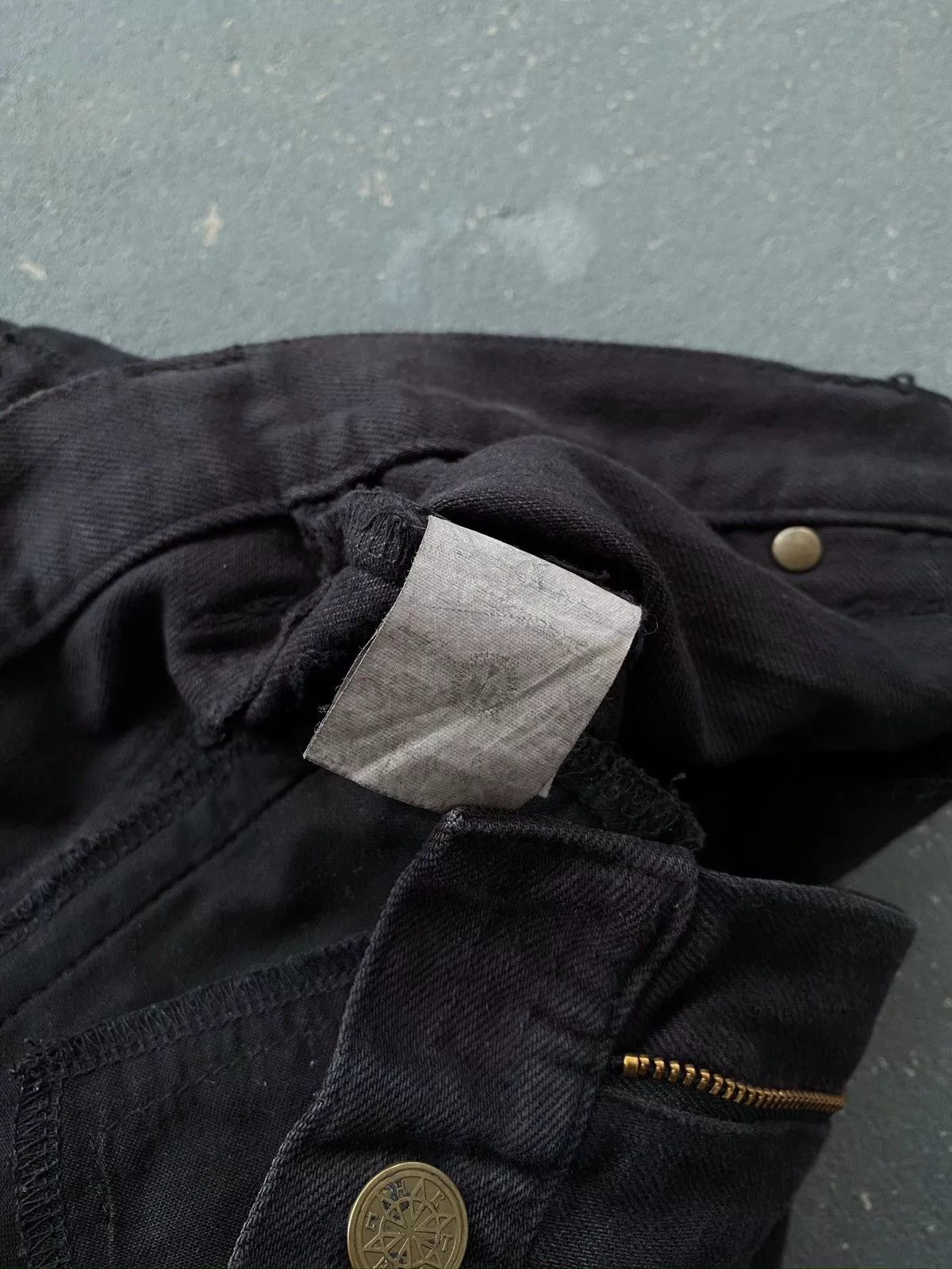 Blackmeans Denim Blackmeans Bondage Biker Pants (Black) Size 2