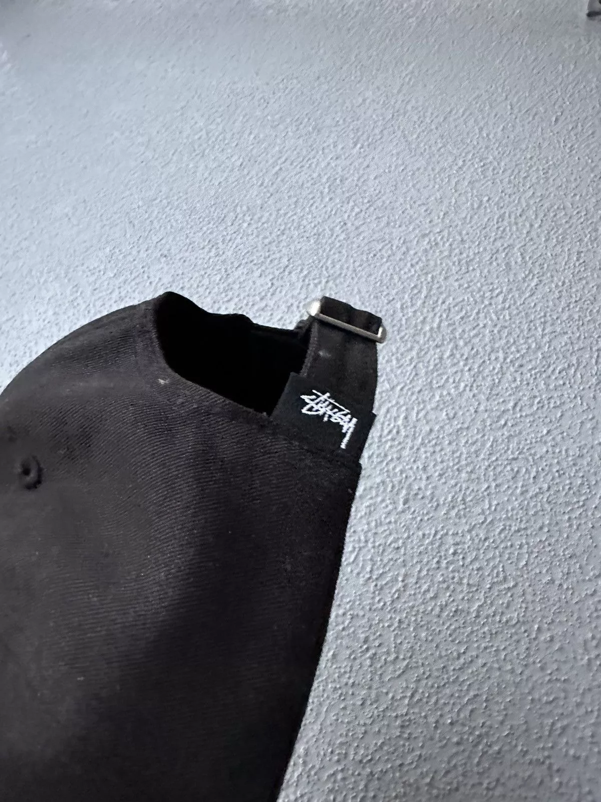 Stussy Hats STUSSY SMALL LOGO HAT BLACK