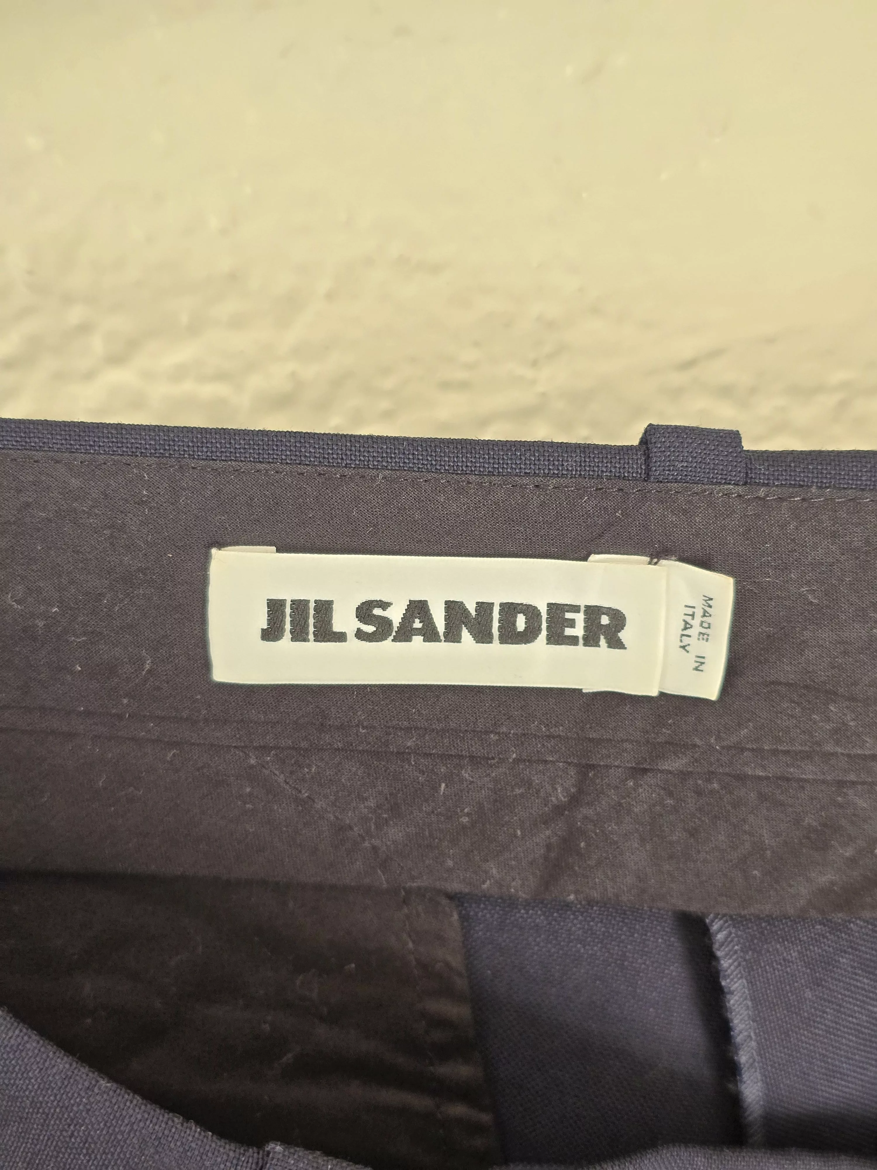 Jil Sander Pants Jil Sander Wool pants Blue