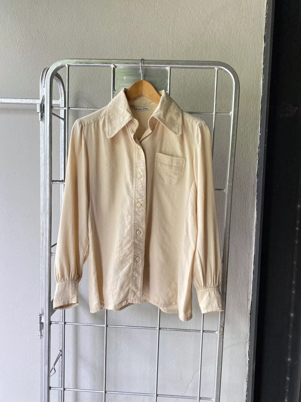 Dior Button Ups Christian Dior vintage beige shirt