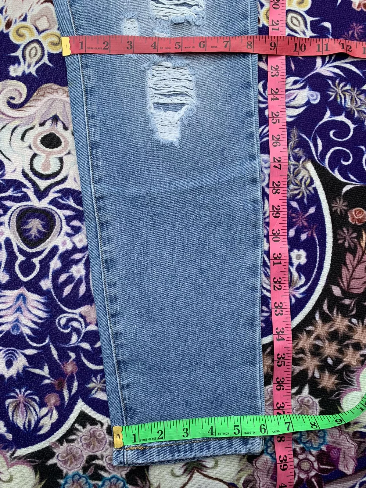 Designer Denim Designer × Forever 21 Forever 21 Distressed Denim Blue