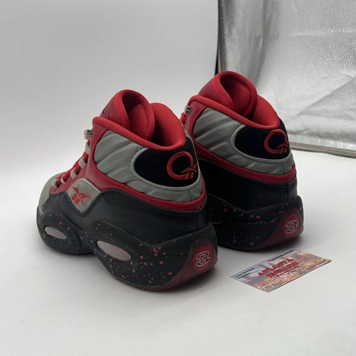 Reebok Hi Top Sneakers Reebok Stash question mid stash Black