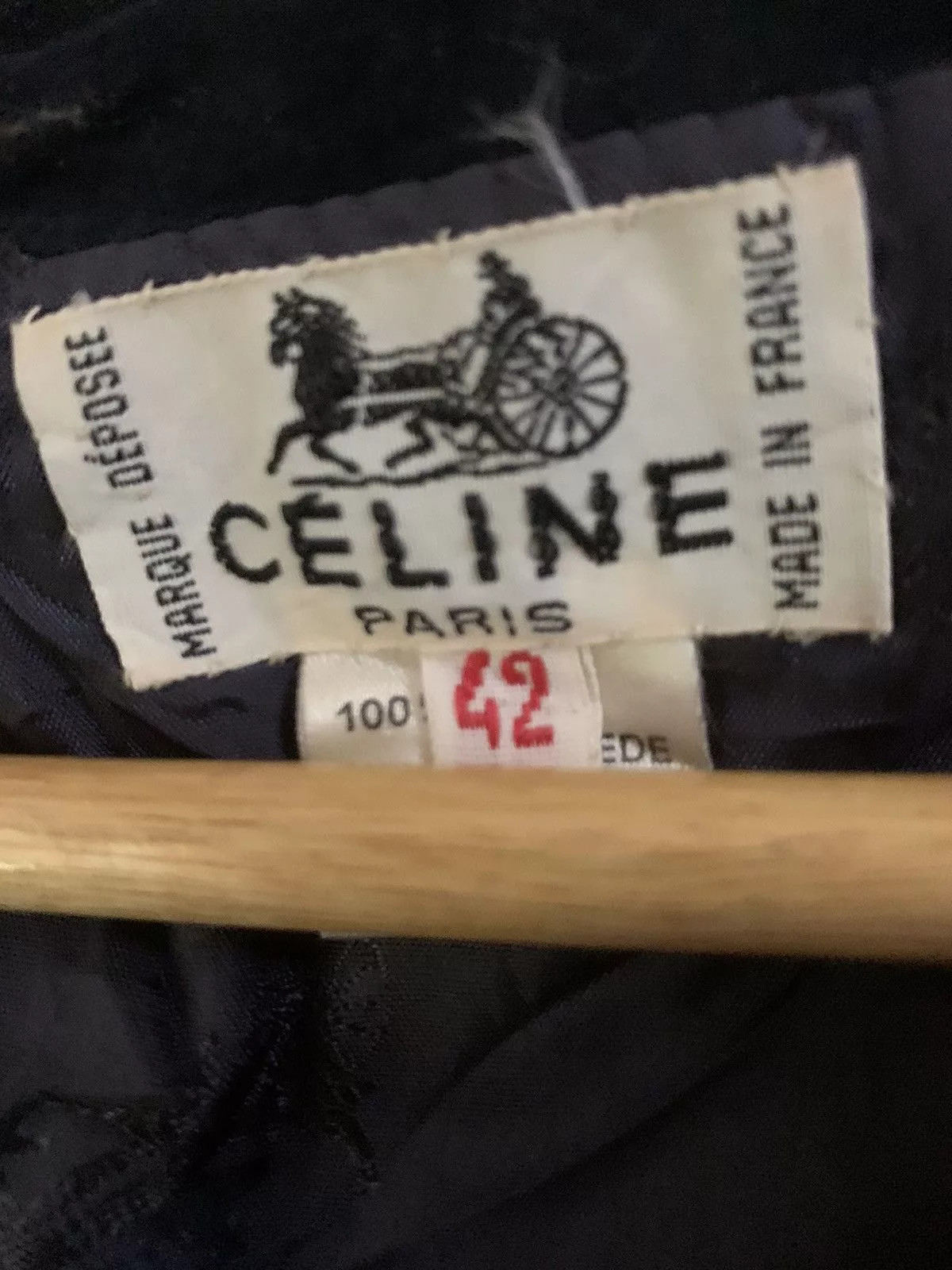 Celine Midi Skirts Vintage celine double lining suede skirt Blue