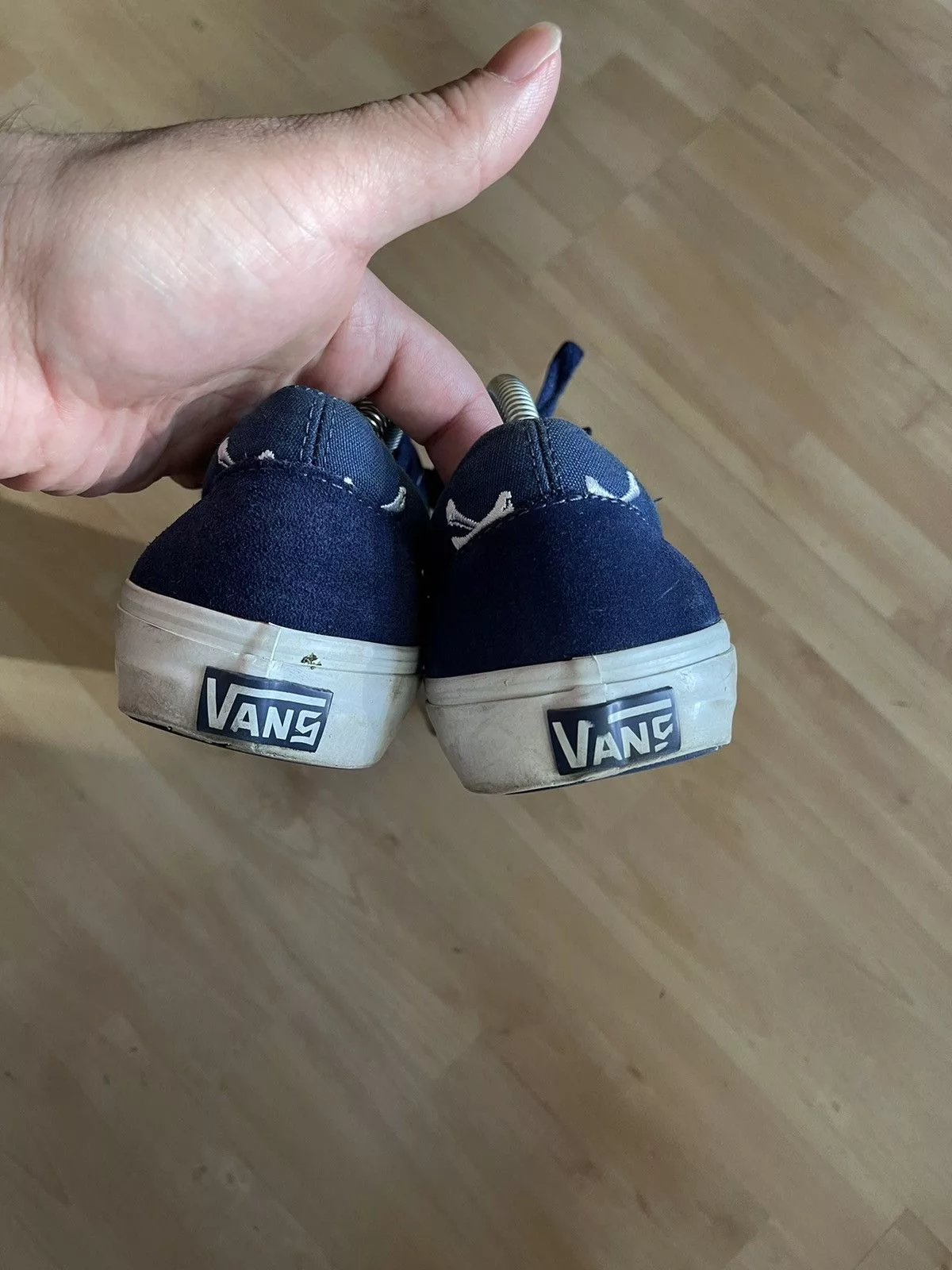 Vans Low Top Sneakers Vans × Wtaps Vans x Wtap Crossbones Blue