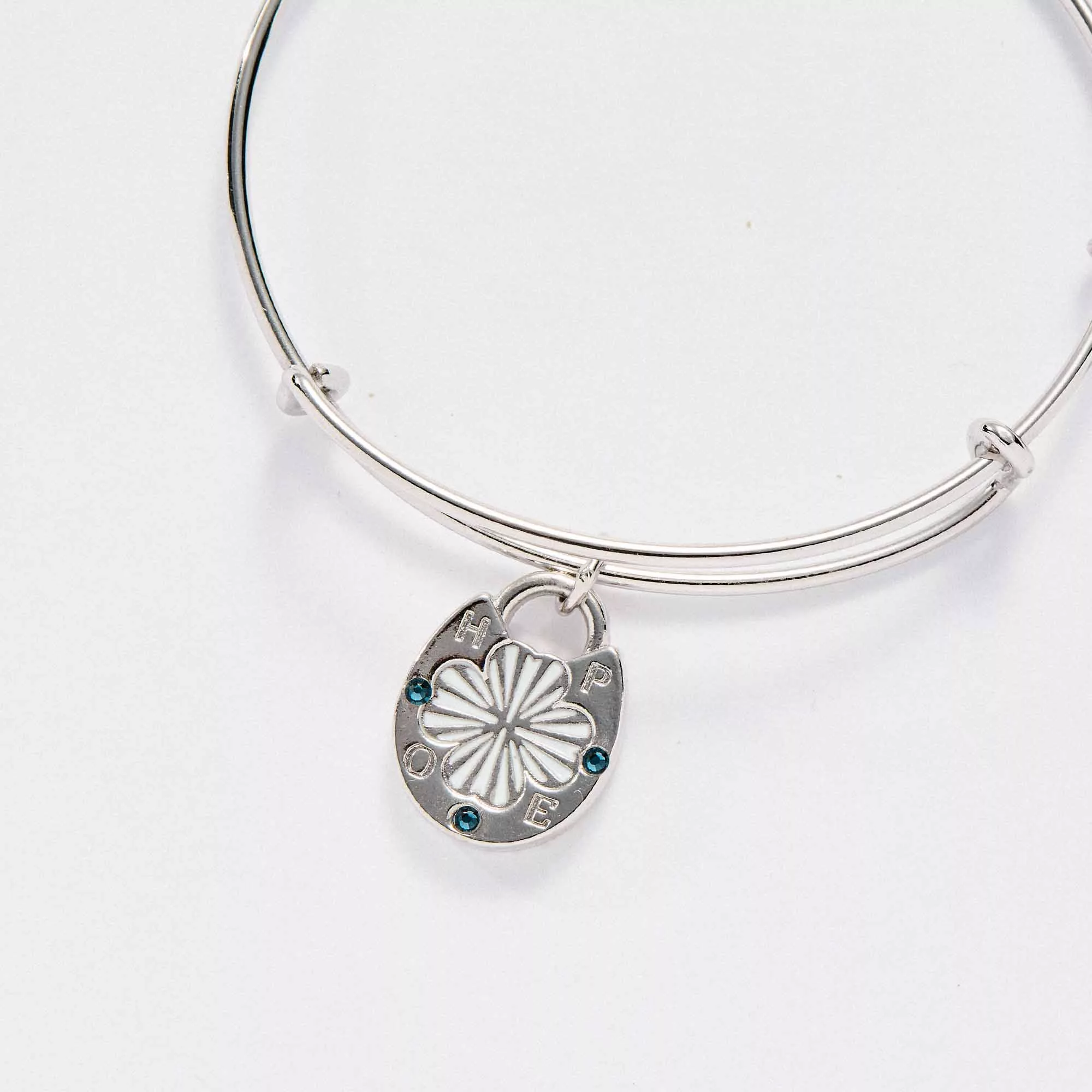 Clover Expandable Bangle