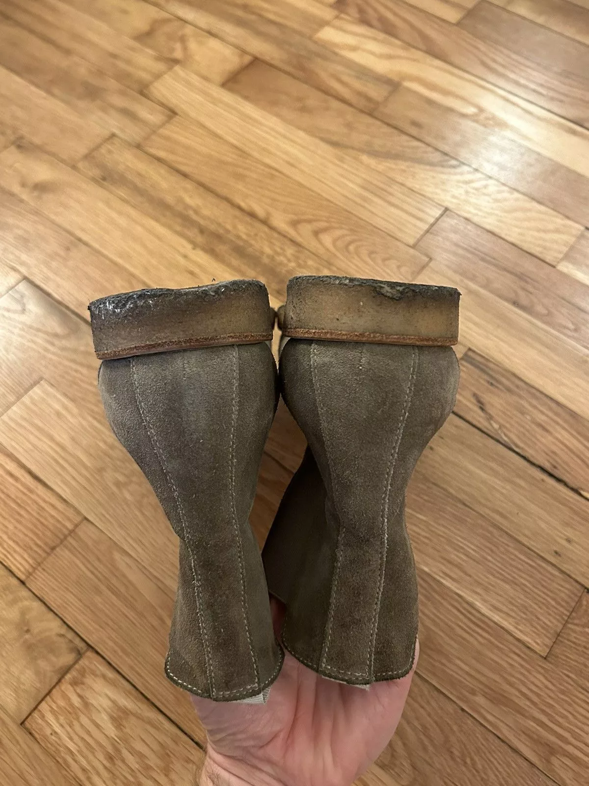 Common Projects Boots Common Projects Suede Chelsea Boots in Taupe sz 42 Brown