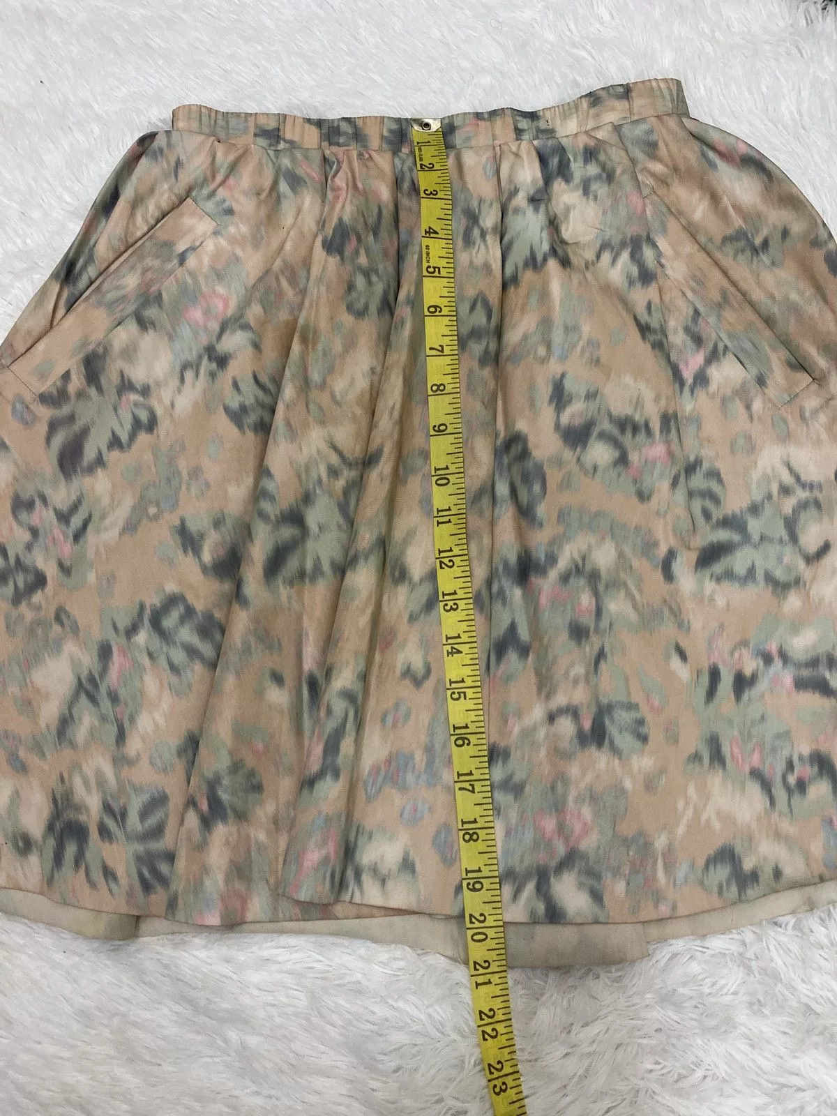 Acne Studios Midi Skirts Acne Studios PSS12 ACNE Romantic Print Multi