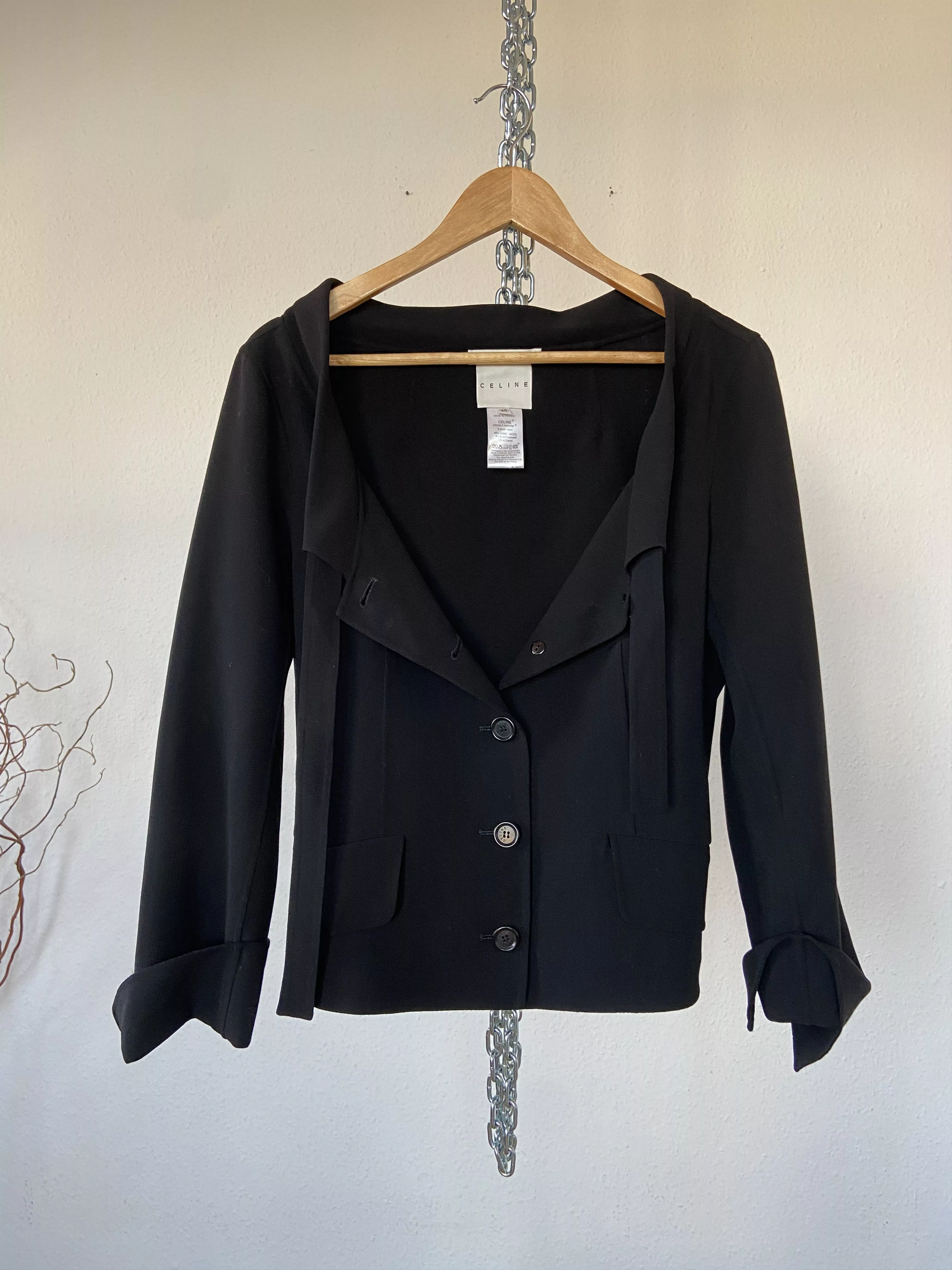 Celine Blazers Celine wool black blazer