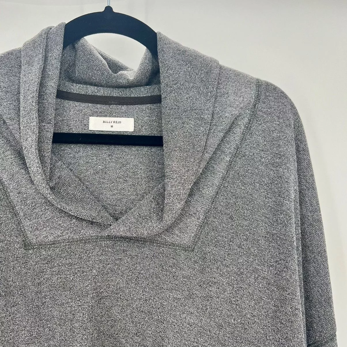 Billy Reid Sweaters Billy Reid Women Mock Neck Sweater Pullover Top Sweatshirt Gray