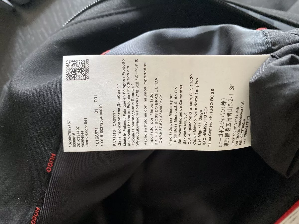 Hugo Light Jackets HUGO Jacket Black