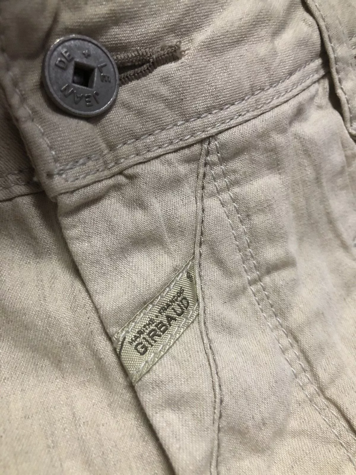 Designer Pants Designer × Marithe + Francois Girbaud × Vintage MARITHE FRANCOIS GIRBAUD CASUAL PANT White