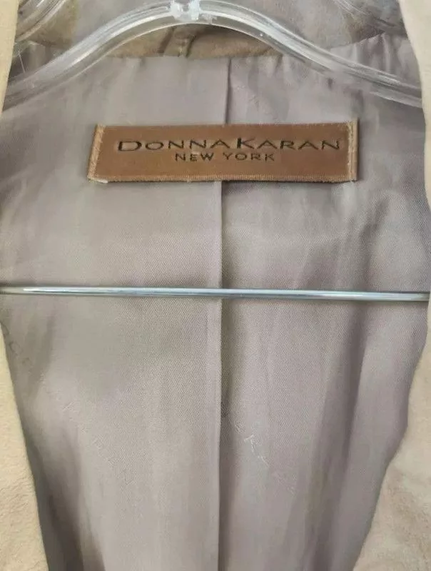 Donna Karan Light Jackets Donna Karan Mens Suede Jacket Green