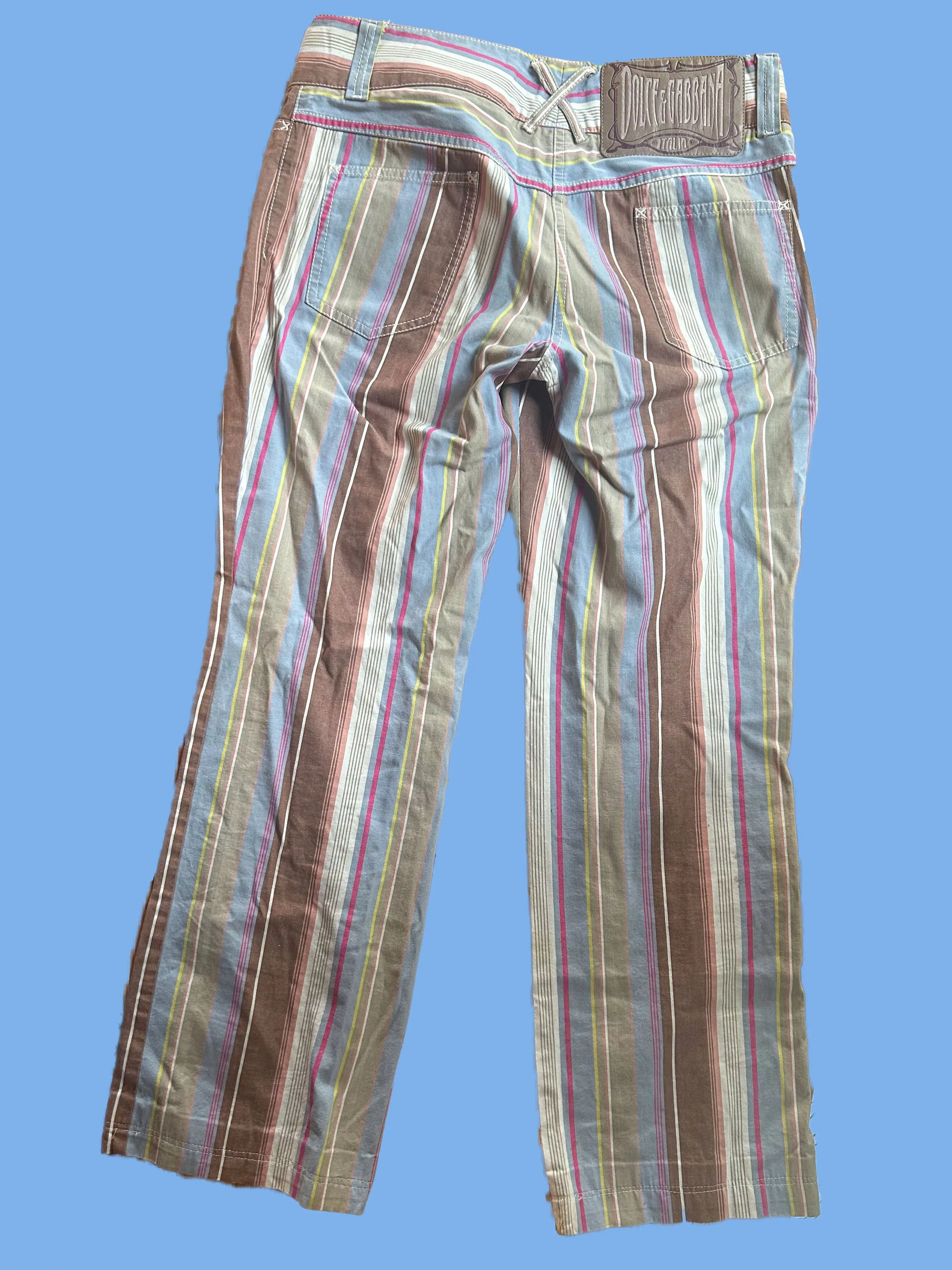 Dolce & Gabbana Pants Vintage Dolce & Gabbana Rainbow Pants Multi