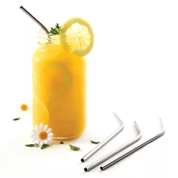 SS Straws 4 pk