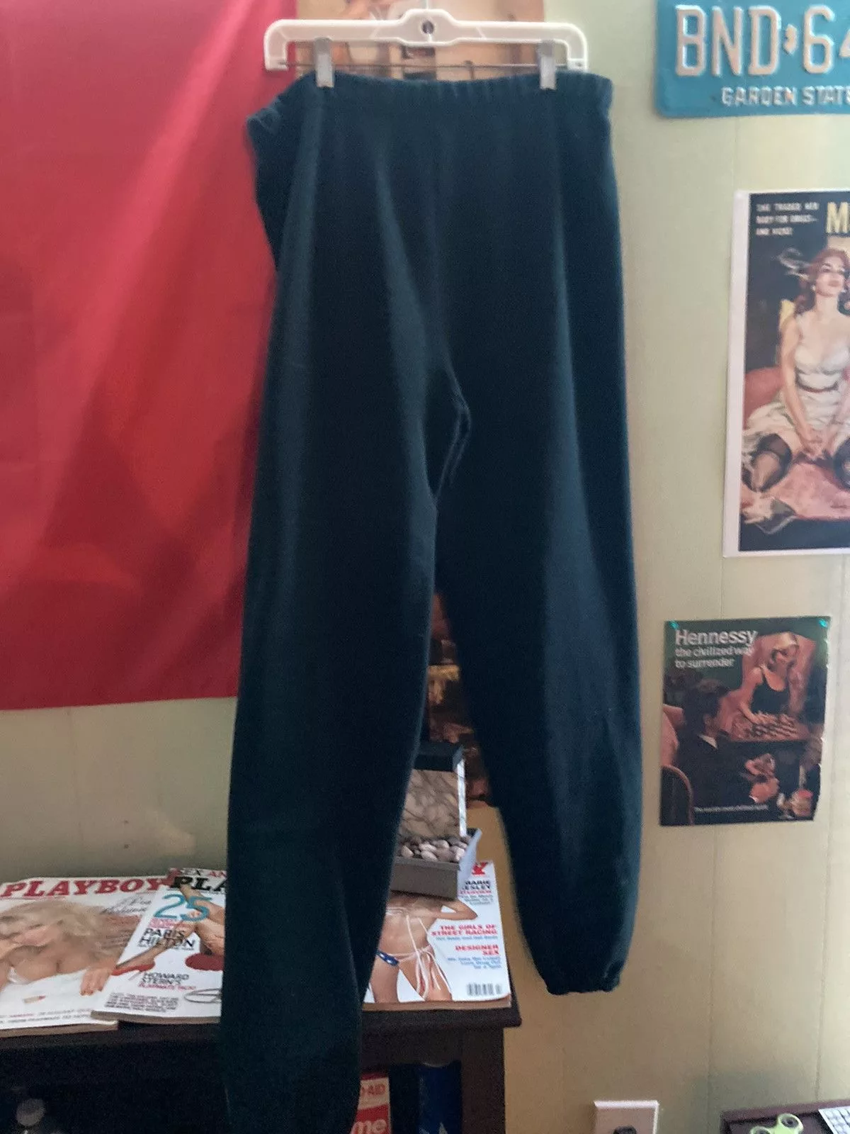 Billie Eilish Sweatpants Joggers Billie Eilish × Vintage Billie Eilish green lightning sweatpants*RARE* Black