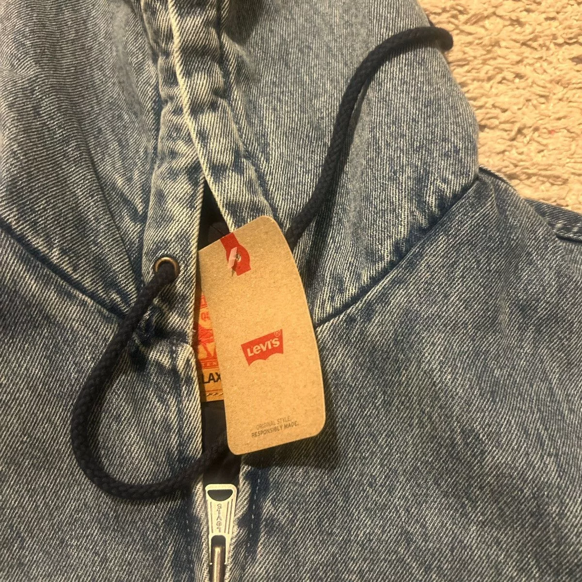 Levi's Denim Jackets Levi's Levi’s Denim Patch Work Jackrt Blue