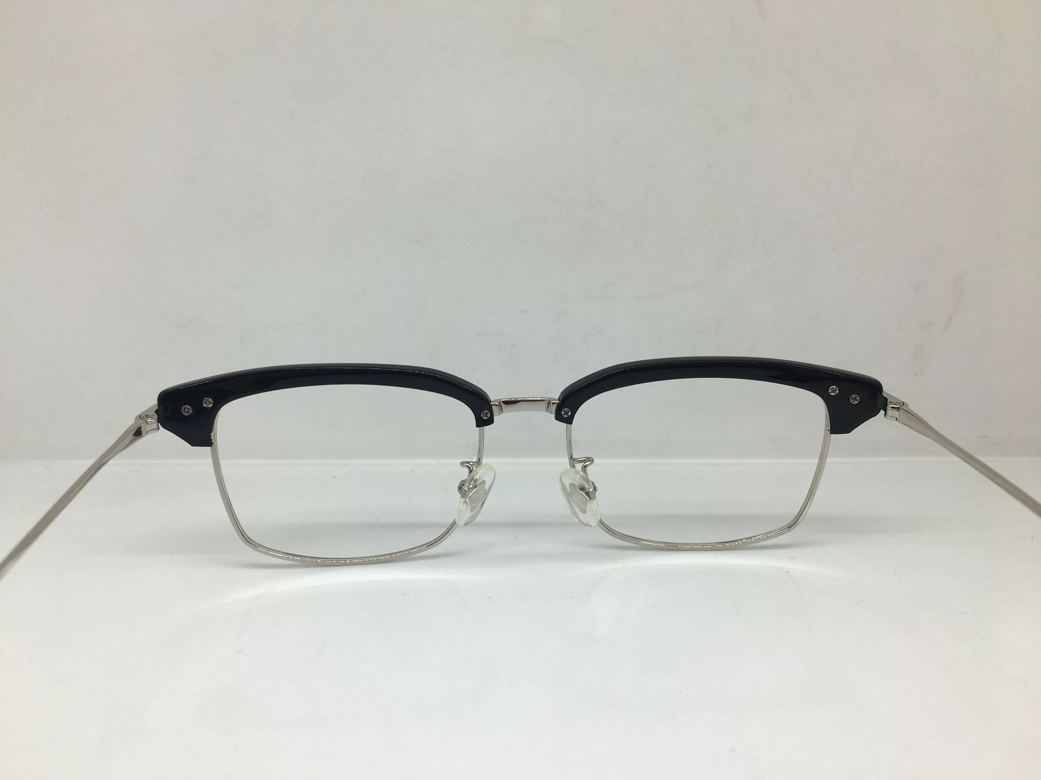 Other Glasses Other MOd Malcolm X Black Silver RX Eyeglasses Frame