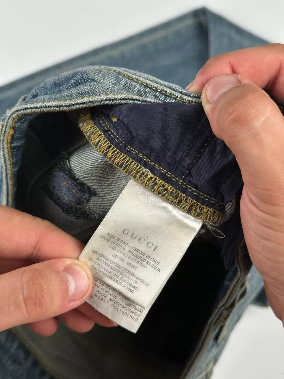 Gucci Jeans Jeans Gucci Blue
