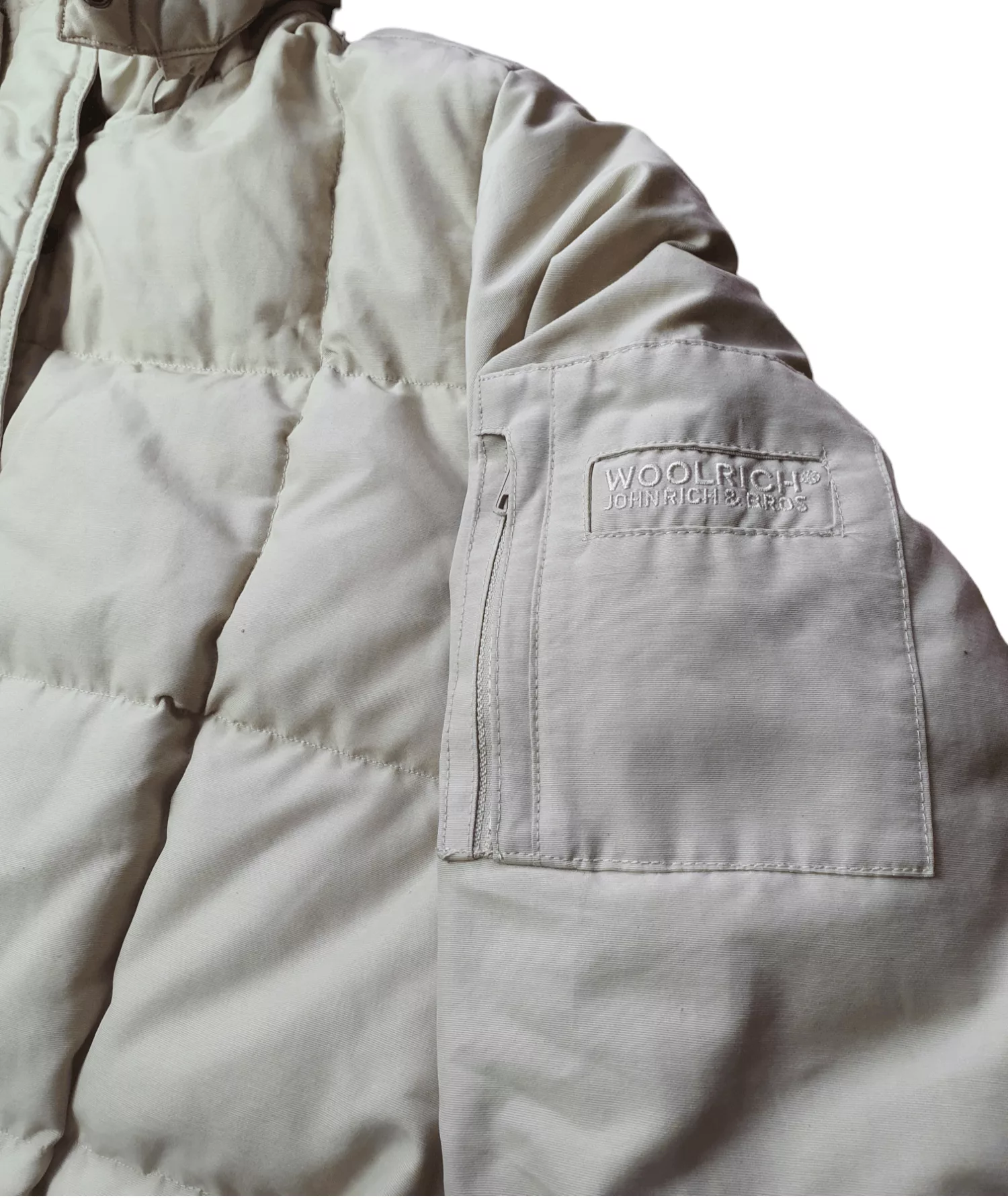 Woolrich Woolen Mills Down Jackets Woolrich Woolen Mills Woolrich down jacket Blizzard Parka Beige